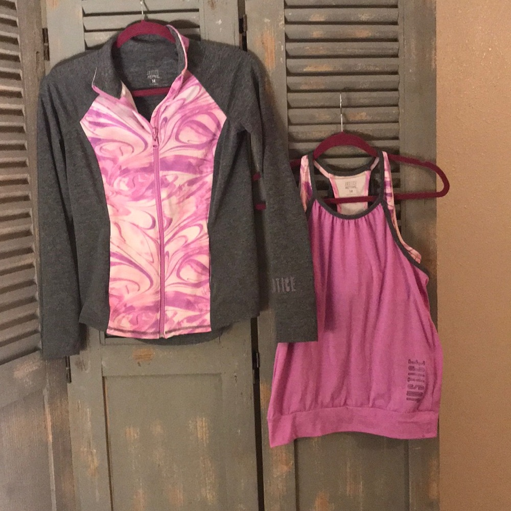 Justice sports wear